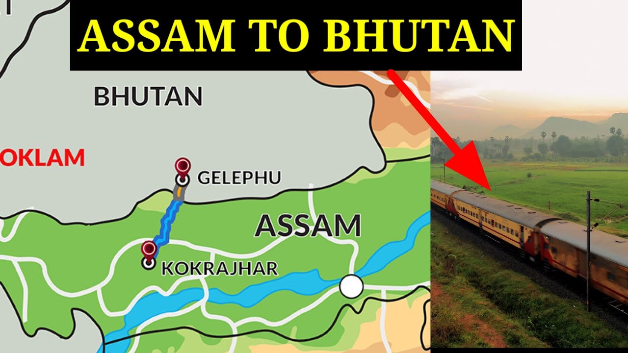 🇮🇳🚆 ભારત ભુટાનને જોડવા માટે બે ક્રોસ-બોર્ડર રેલ લિંક બનાવશે, અંદાજીત ખર્ચ ₹4,000 કરોડ